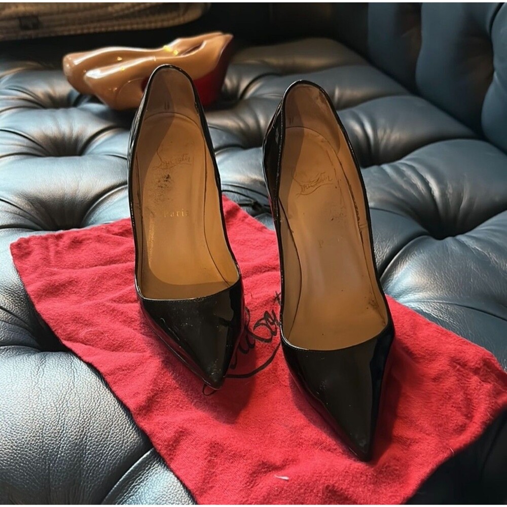 Christian Louboutin So Kate Pointed Toe Pump - Black, US7